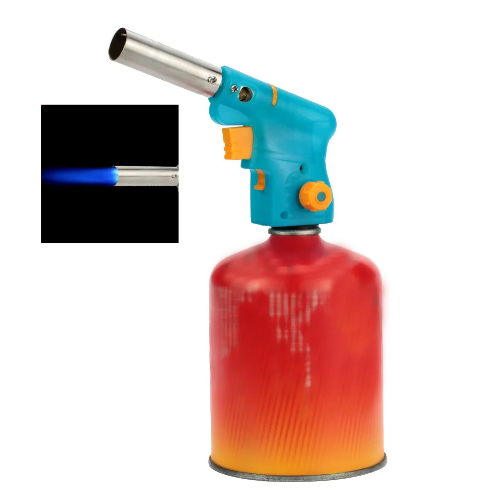 Light Outdoor Gas Torch Welding Soldering Lighter Butane Burner Gas