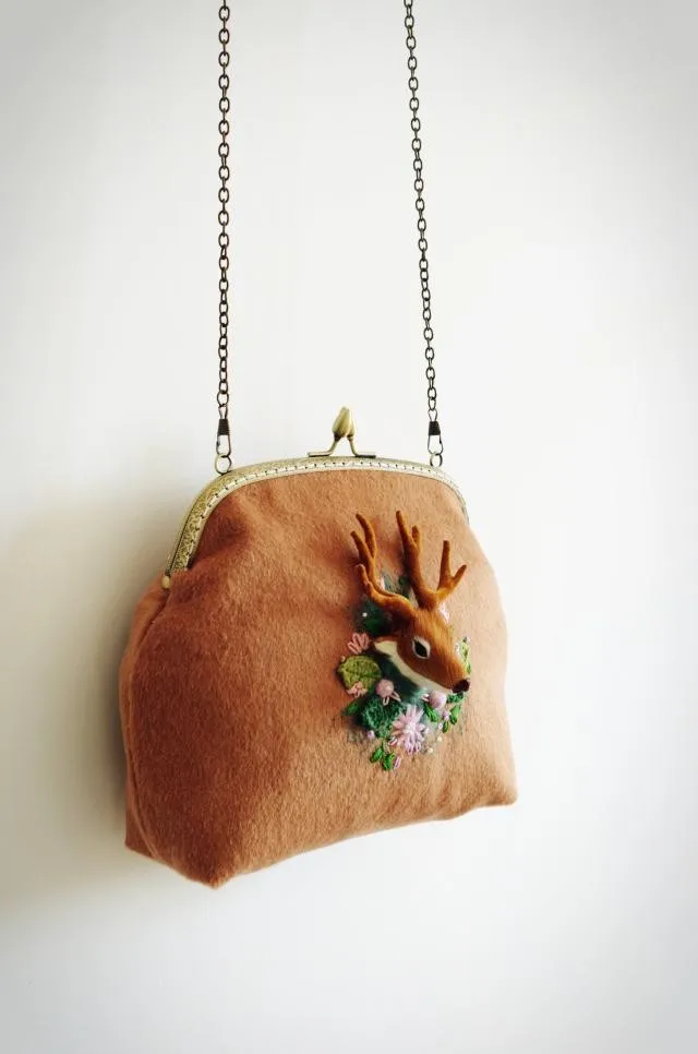 High Quality kiss lock handbag