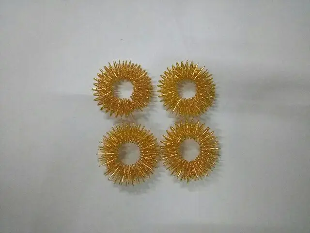 200 قطعة/الوحدة العلاج بالابر إصبع مدلك حلقة اليد الوخز بالإبر تدليك حلقة الألم إصبع العلاج تدليك الرعاية الصحية