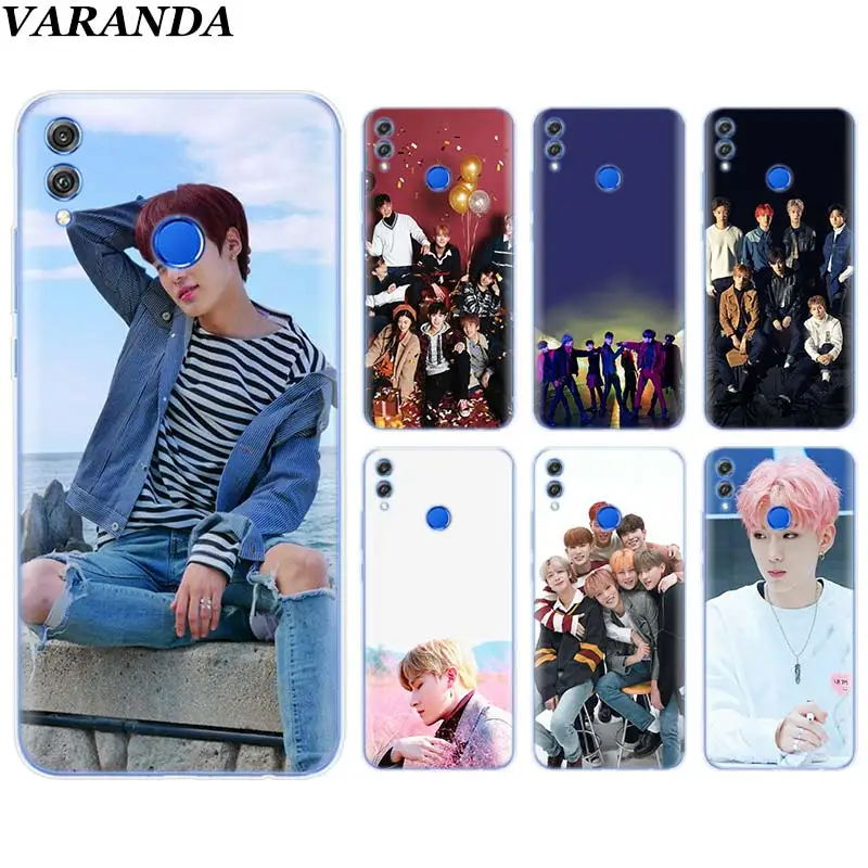

Monsta X KPOP Boy Group Silicone Soft Case for Huawei Honor 8X 8C 8S 8A 9 10 Lite 20i View 20 Y6 Y7 Y9 2019 Case Coque