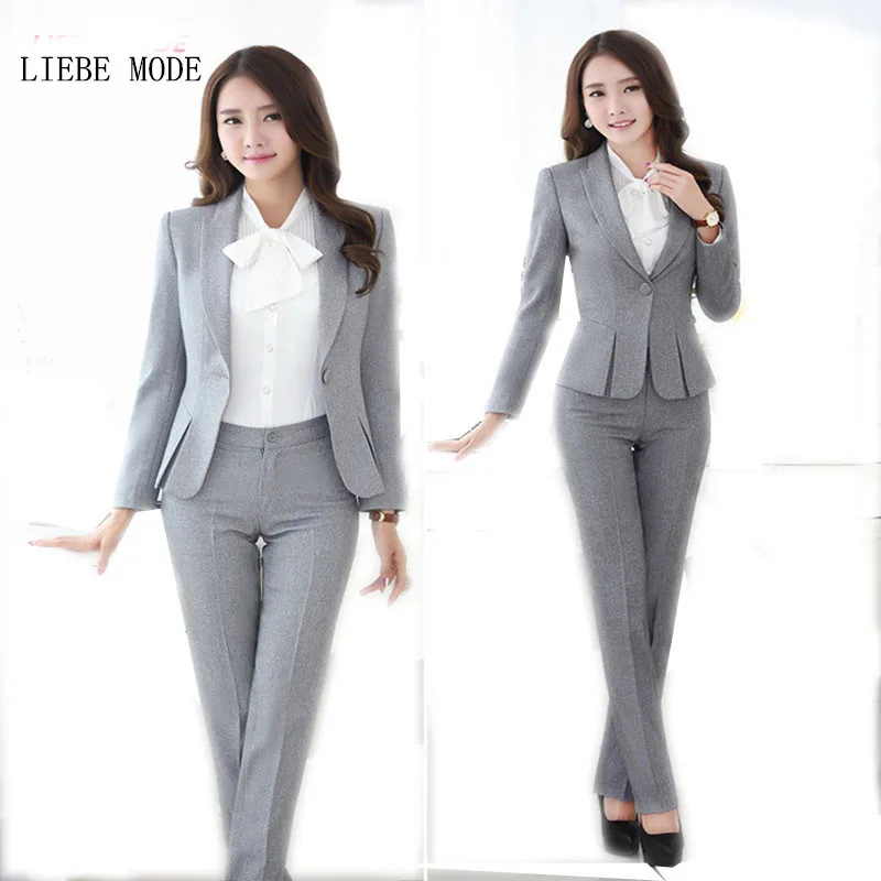 Pantalones de mujer de talla grande trajes de trabajo