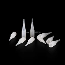 1000 шт./пакет маленькие размеры наконечники игл для татуажа 1RL длинные иглы соски шапки для постоянного макияжа машины Shipping-C5