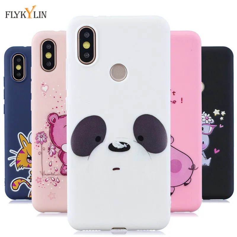 Силиконовый чехол для Coque Xiaomi mi A2 Lite Fundas Xioa Мягкий ТПУ 360 Защитный телефона с