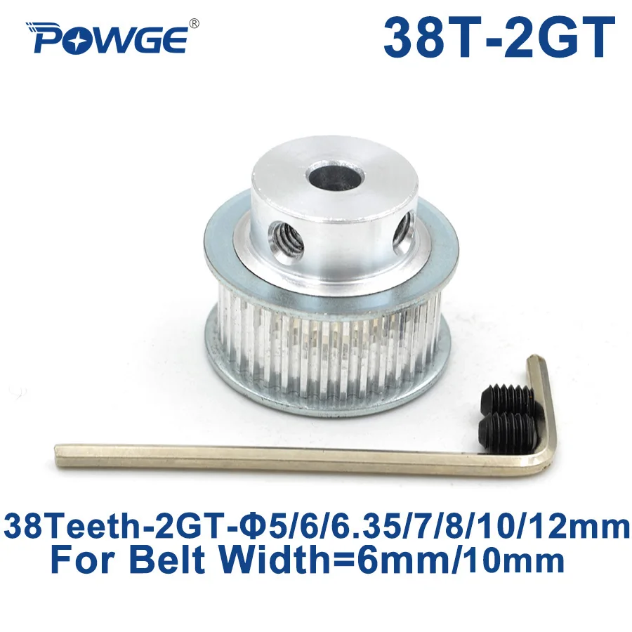 40 Teeth 9 10mm Belt Width 6 6.35 8 10 GT2 Pulley Bore 5 12mm 6