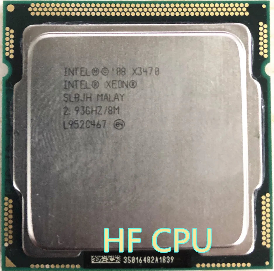 

lntel X3470 Quad Core 2.93GHz LGA 1156 95W 8M Cache Desktop CPU equal i7 870 scrattered pieces X3470 1156