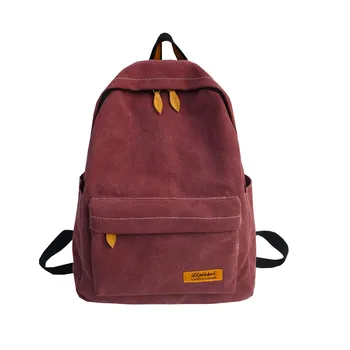 

Fashion Canvas Women Backpacks School Bag Korean Vintage Shoulder Bags Female Schoolbag for Teenagers Girls and Boys Travel Bags