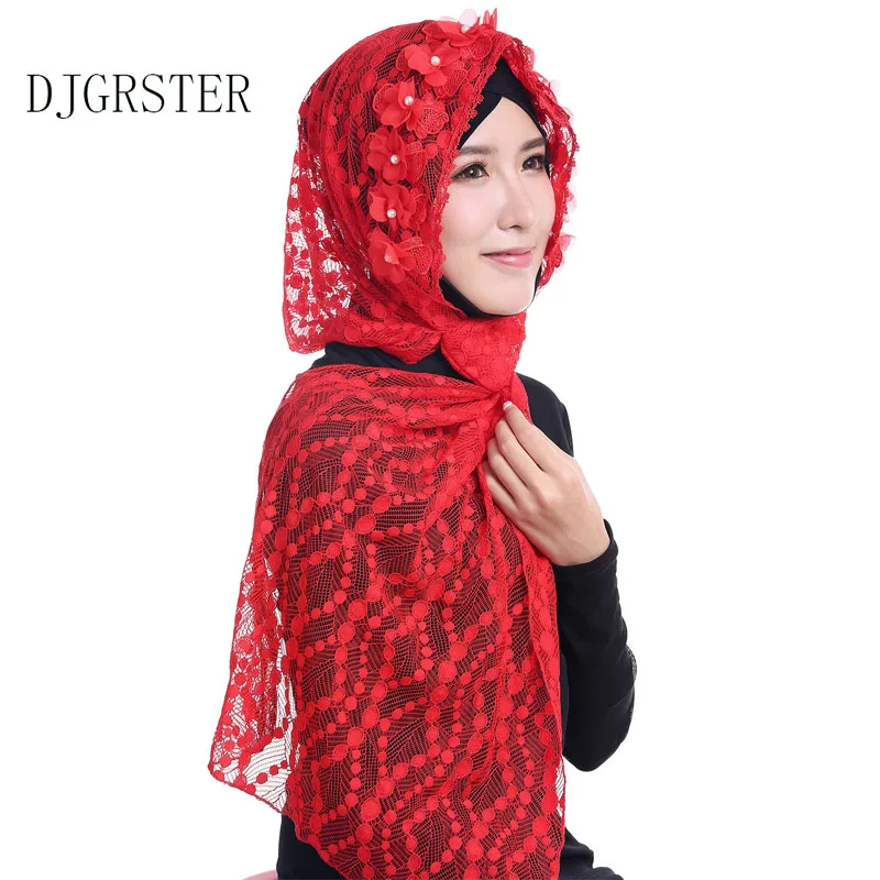 DJGRSTER, 5 шт./лот, женский модный хиджаб с рисунком, мусульманский иисламский шарф, шарфы, платок, хиджаб для мусульманок, шарф, шапочки под хиджаб