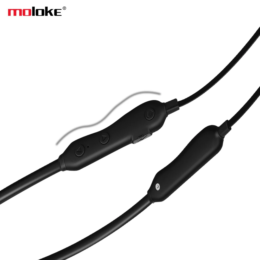 volume control Compatible with App Headset wireless Earbuds Ear Phones for All mobile device black bluetooth headphone