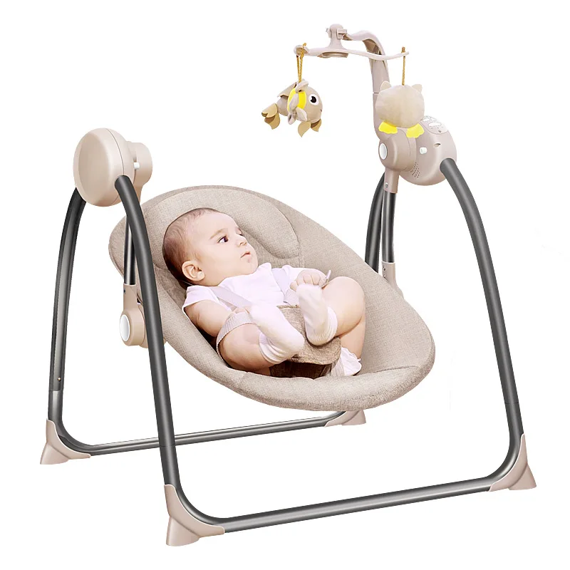 

Baby's Electric Rocking Chair swing Baby Cradle Lounge Chair Coax Baby God To Sleep The Cradle Of The Baby's Cradle
