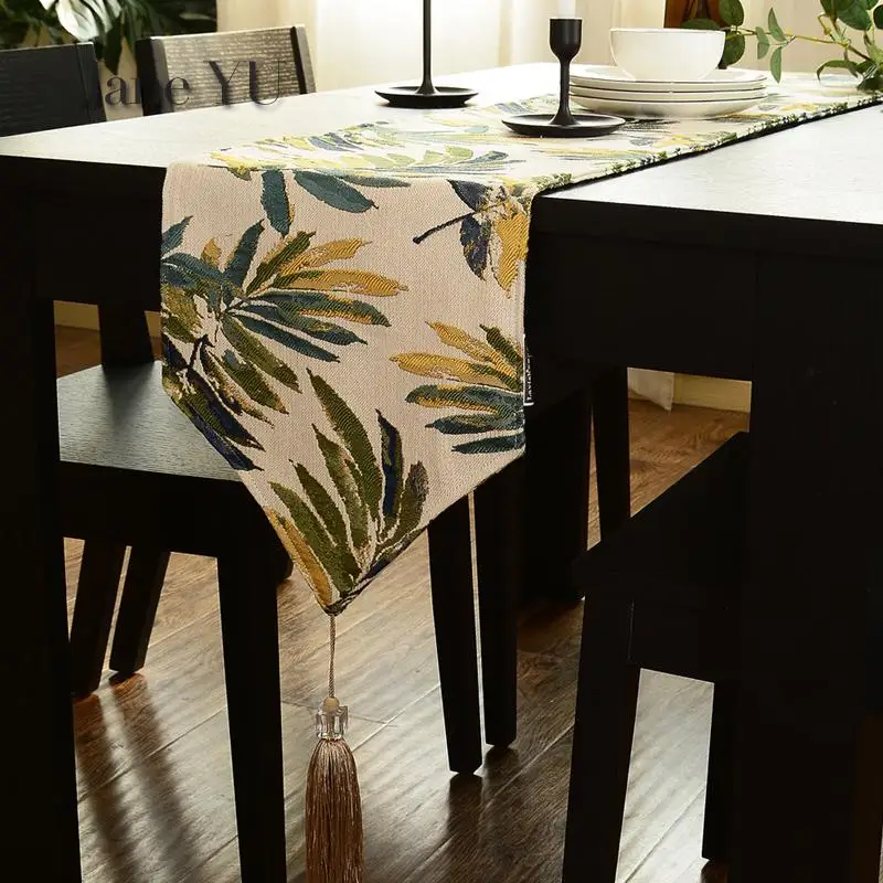 

JaneYU Table Flag Modern Style Simple Table Cloth Strip Nordic Tv Cabinet Shoe Cabinet Cover Bed Towel Tea Table Flag