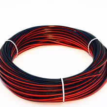 10 м электрический провод 20 AWG удлинитель 2 проводника параллельный провод линии UL1007 прядей луженая медная проволока