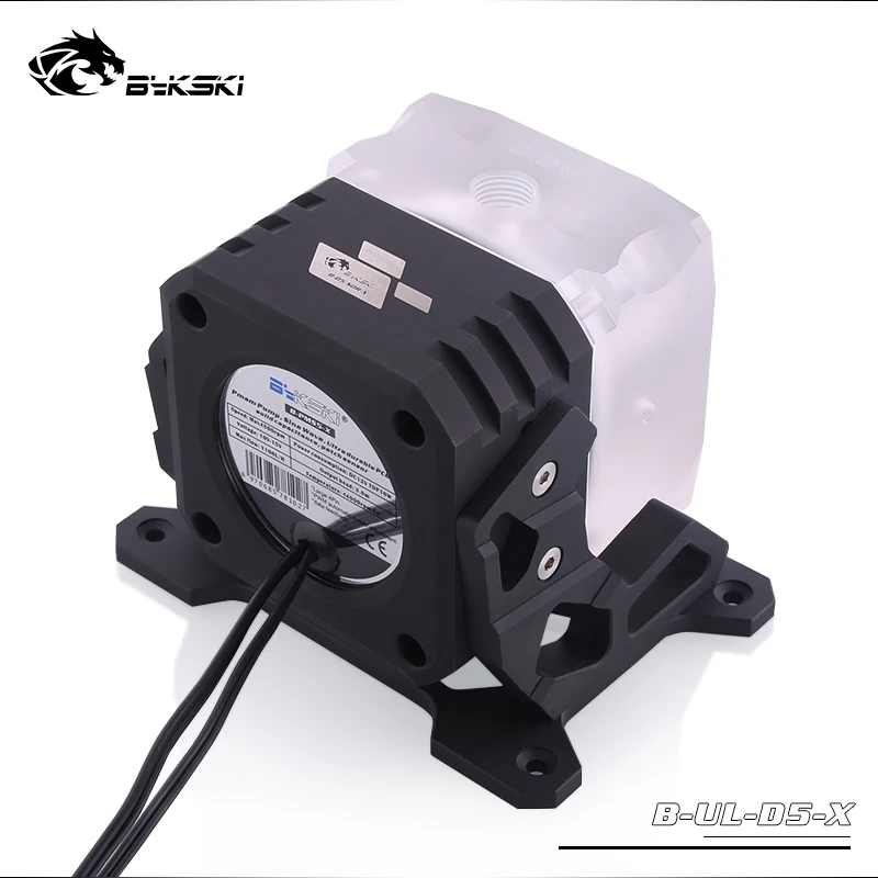 Bykski черный красный компьютер водяное охлаждение D5 насос 1100L/ч 4PIN Molex разъем 12v