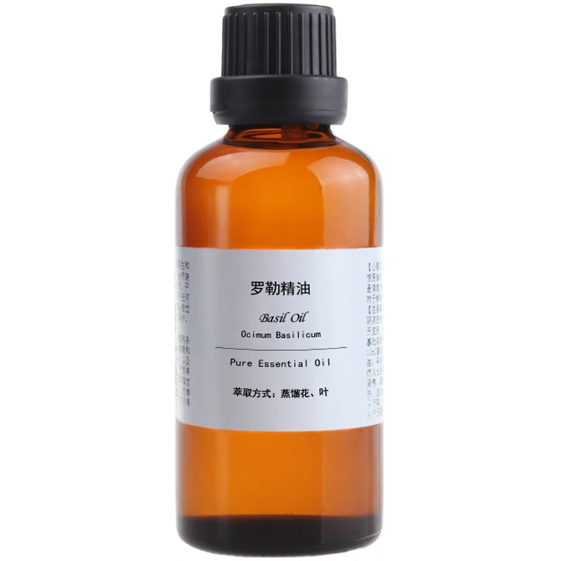 wholesale and retail Pure & Natural Basil Essential Oil 50ml