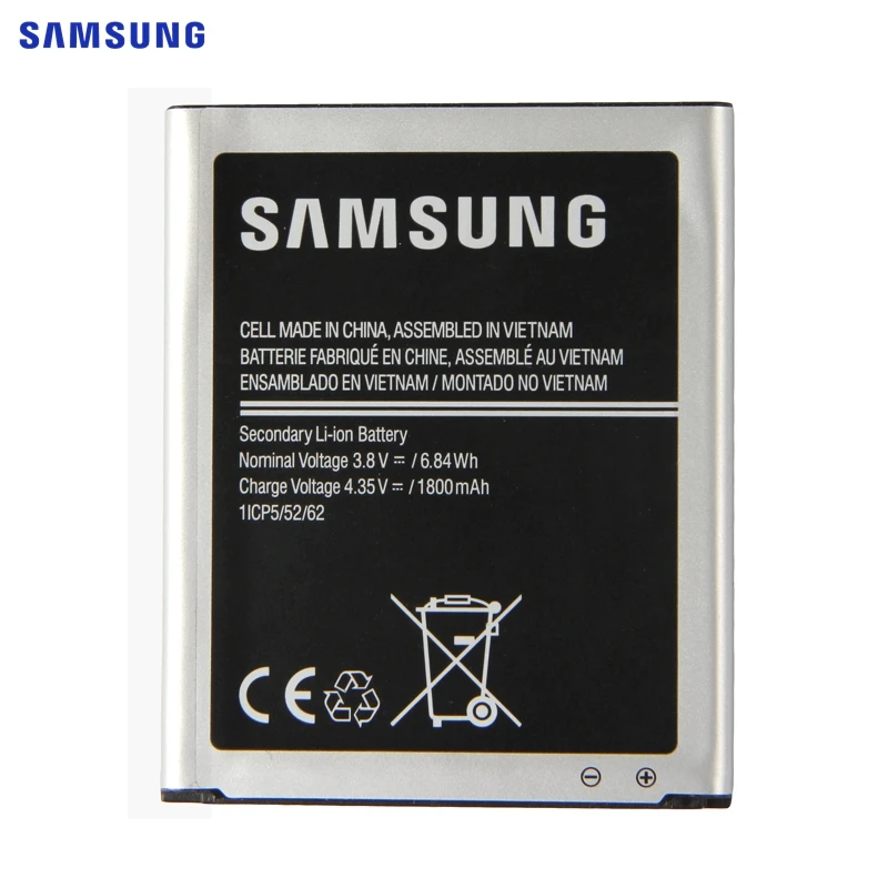 Samsung сменный аккумулятор EB-BJ111ABE для samsung Galaxy J1 J Ace J110 SM-J110F J110H J110F J110FM 4G версия 1800 мАч