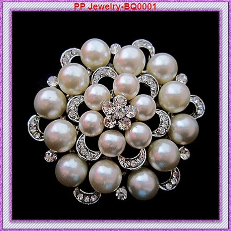 free shipping(60pcs/lot) Fashion Style!! Rhinestone Pearl Cheap