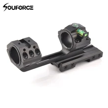 Охота тяжелых Dute 3 винт 25,4/30 мм кольцо Расширенный база для рейки с компасом и дух пузырьковый уровень Экстра 20 рейку