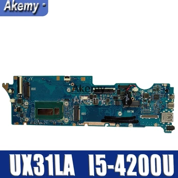 

Akemy For Asus Zenbook UX31LA UX31L I5-4200U CPU Memory 8GB laptop motherboard tested 100% work original mainboard