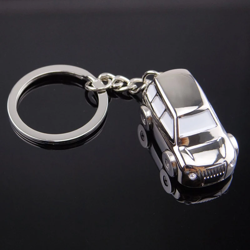 

Mini Stainless Steel SUV Model Keychain Rings Pendants Accessories Car for Land Rover Renault Volkswagen Mitsubishi Volvo Honda