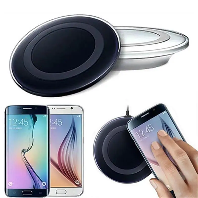 Phone Charger Qi Standard Wireless Charger Power Pad for Samsung Galaxy S6/S6 Edge