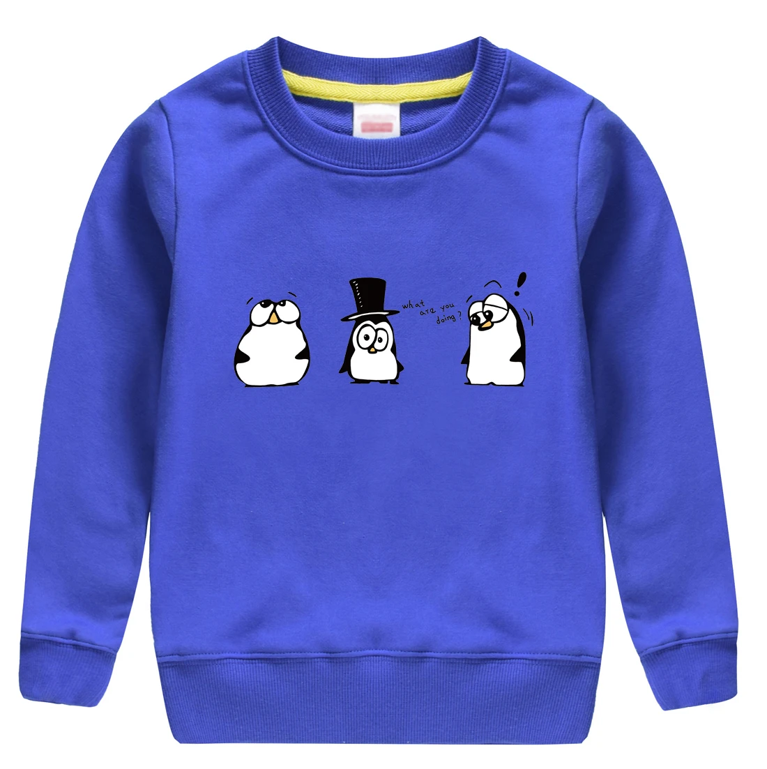 "what are you doing"pattern printed 2017 new fashion cotton sweatshirt , keeping warm and Non-fading , design for children HTB1f7vvfwDD8KJjy0Fdq6AjvXXao - "what are you doing"pattern printed 2017 new fashion cotton sweatshirt , keeping warm and Non-fading , design for children