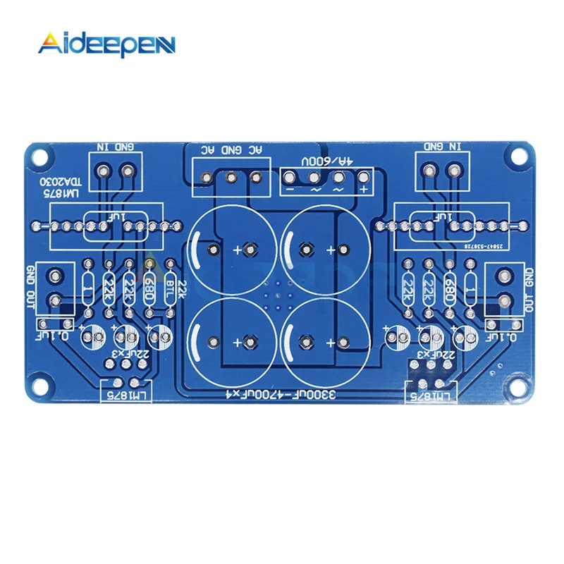 LM1875 LM1875T LM675 TDA2030 TDA2030A аудио печатная плата усилителя мощности плата DIY совместимый Двухканальный/моно одноканальный