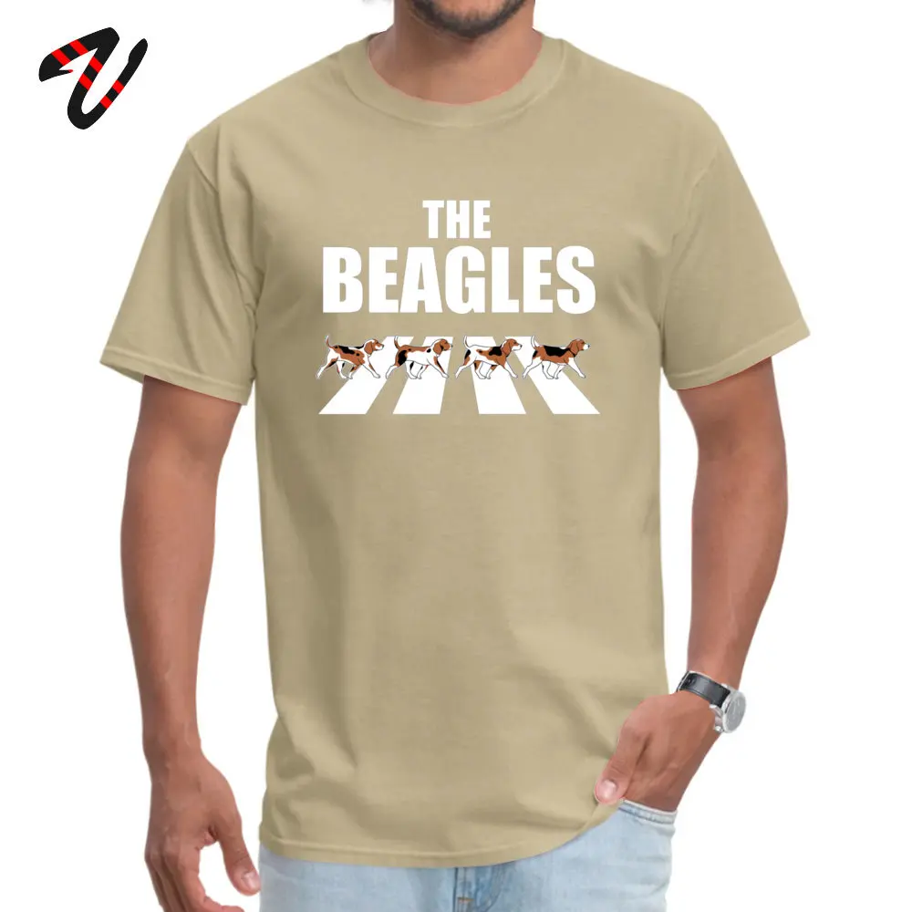 The Beagles пародия Топы рубашка Простой Круглый Воротник модные зимние мужские