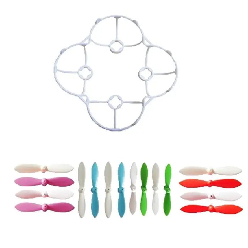 

Hot Blade Protector Cover + 16PCS Propeller Blade For Cheerson CX-10 CX-10A CX-10C Part Aug4