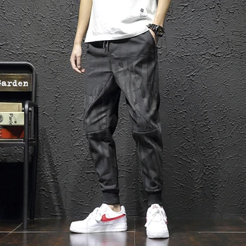 

Casual Pants Men Streetwear Ankle Joggers Harajuku Harem Elastic Waist Trousers For Man 2020 Fashion Clothing