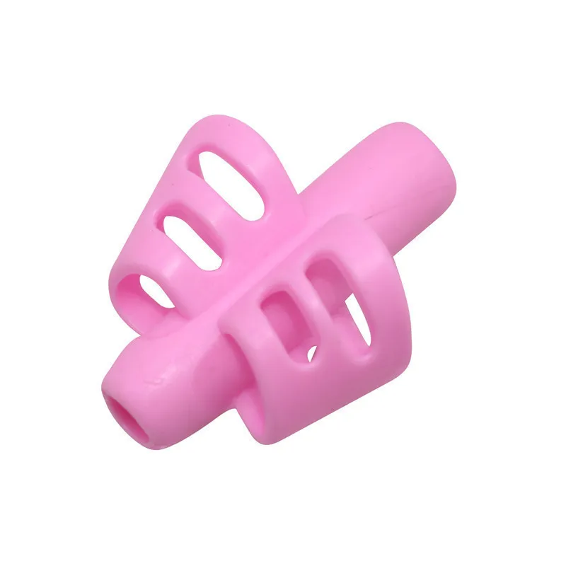 Lidar com Duplo Dispositivo de Correção Caneta Aperto Dedo Silicone Titular Estudante Escrita Crianças Papelaria Presentes 40 Pçs Mod. 199953 20 High Quality Material escolar e de escritório