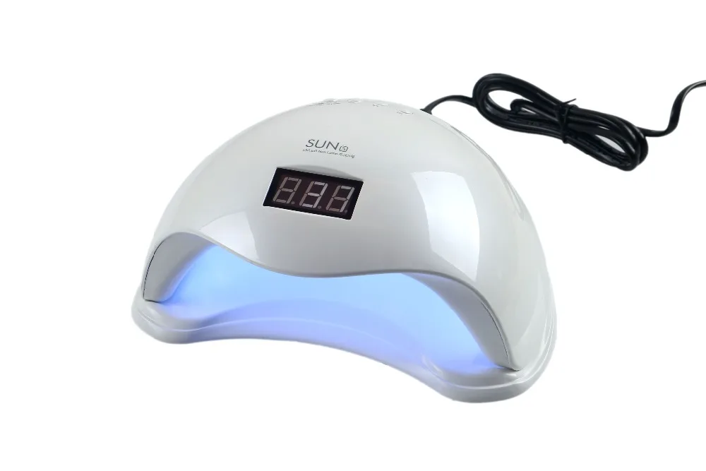 Лампа Sun 5 УФ/LED профессиональная для сушки ногтей сушилка с белым светом гель лака
