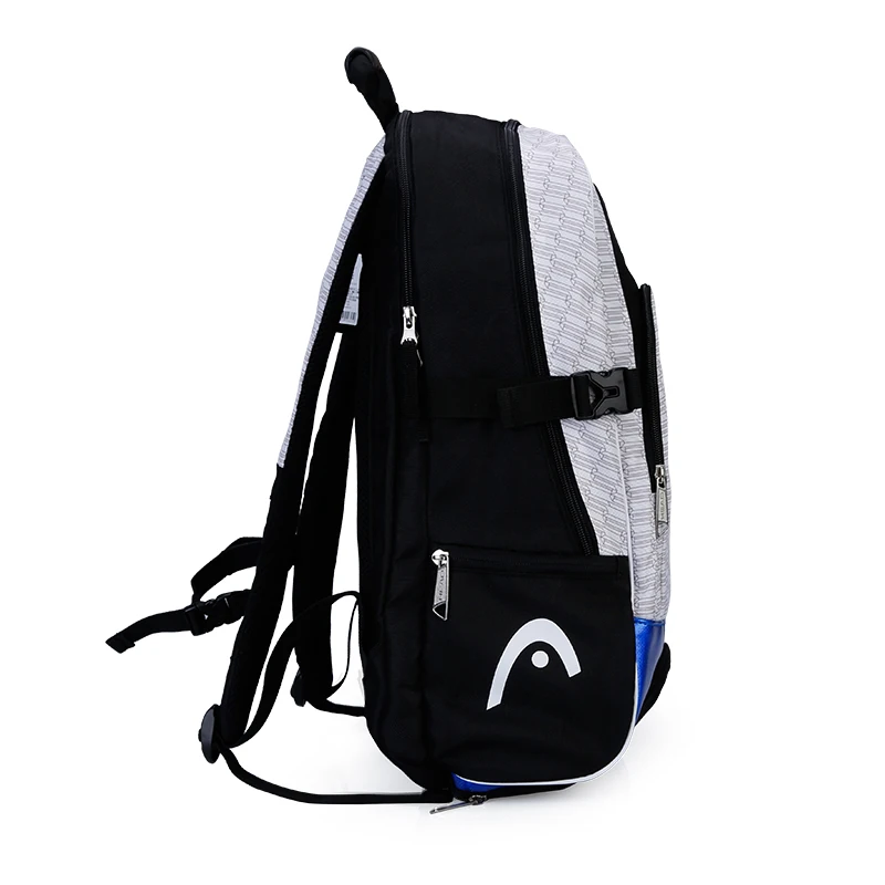 Сумка для теннисной ракетки с двойным плечом, рюкзак с отдельной сумкой для обуви, спортивная тренировочная походная сумка, может держать 2-3 ракетки