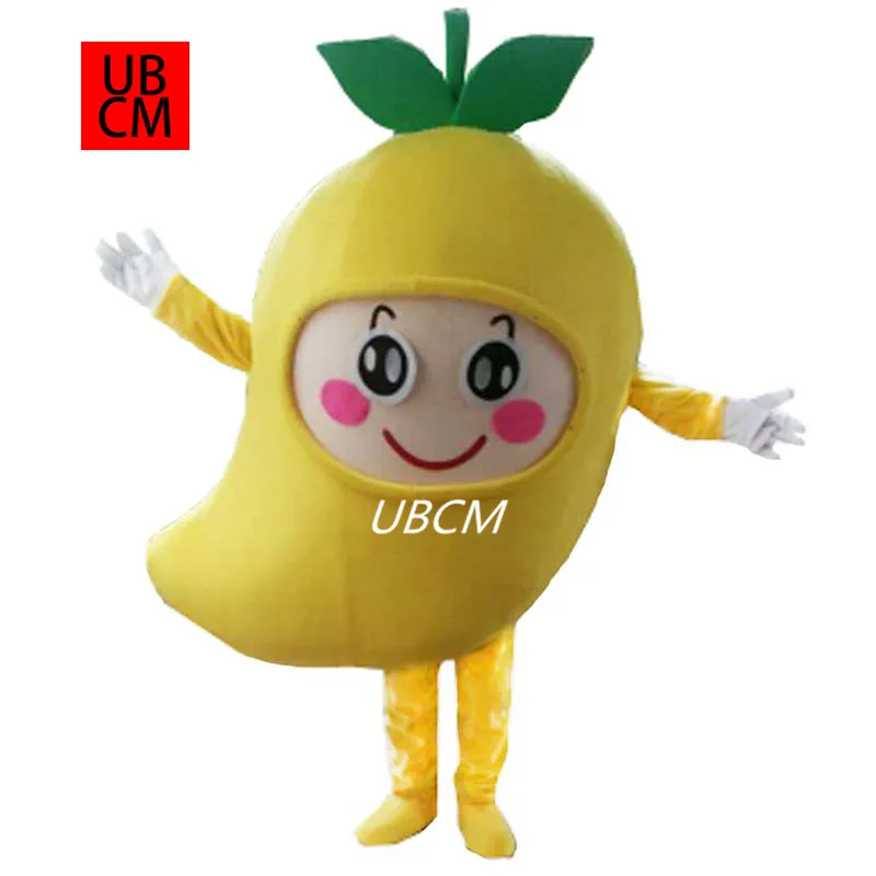 Mango Mascot Costume Performance prop costume Adult Outfitin Mascot