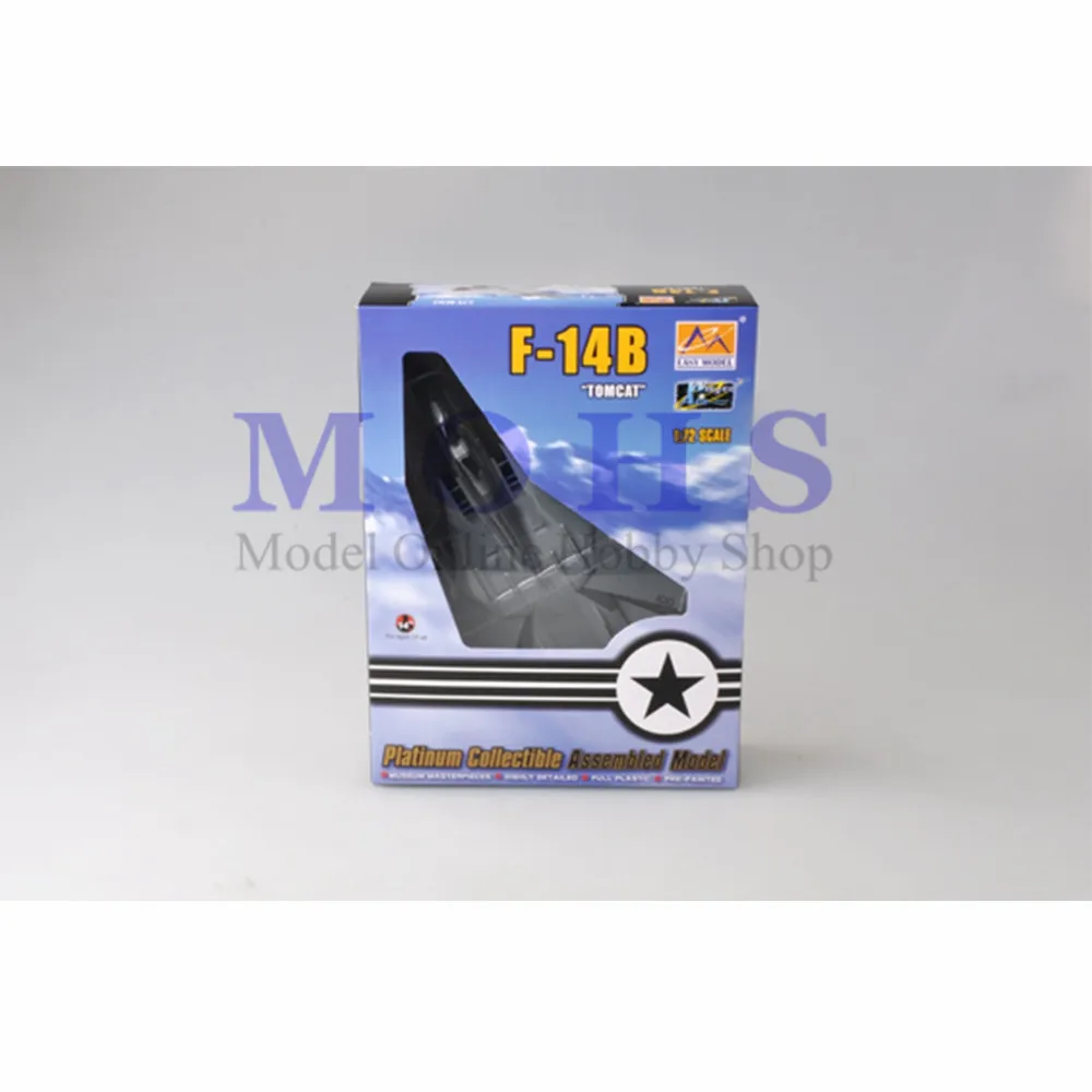 Easy Model 37186 1/72 собираемая Модель весы Готовая модель самолет истребитель F14 F-14B VF-103