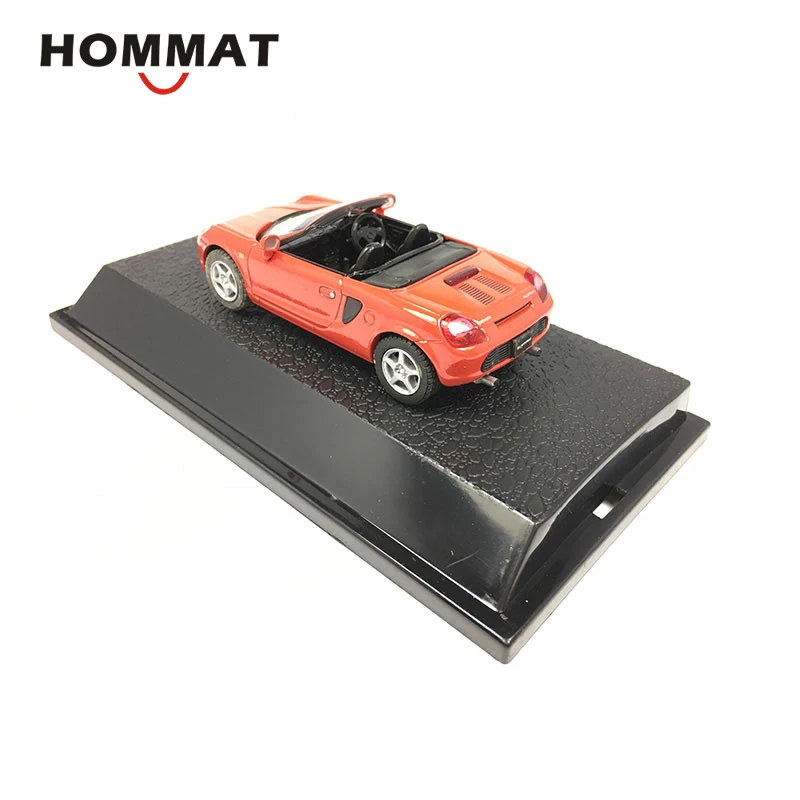 HOMMAT Simulation 1/43 Toyota MR2 конвертируемая спортивная модель автомобиля литая модель игрушечного автомобиля Коллекционная модель автомобиля игрушки для детей