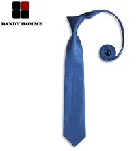 DANDY HOMME High Quality 2015 Men Solid Formal Suits Wedding Groom Business Small Plaid Young Man Neck Ties Leisure Autumn Tie