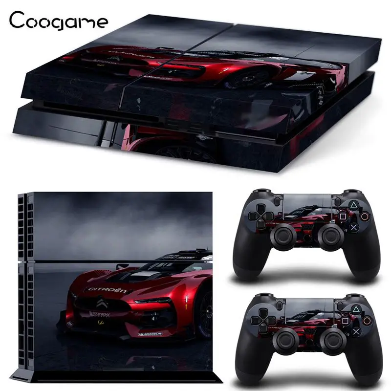 Shipped with Tracking # Your Text PS4 Playstation Console Custom Decals 