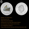 1912 Titanic Silver Coin 100 Year Anniversary Memory Of Rms Victims Commemorative Tragedy Of The Titanic Collect ► Photo 3/6