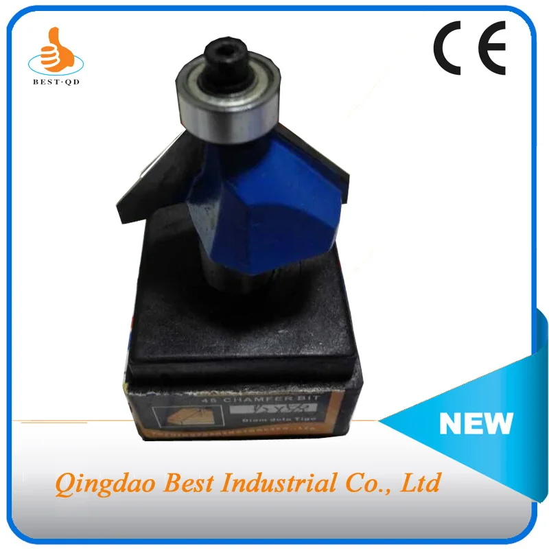 

BT-3DWS-2 No. 2 120 degree 3D Woodworking Cutter With Bearing