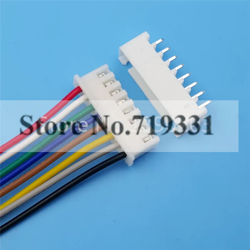 

50Sets XH2.54 8Pin 8Wires Single-Head Wire To Board Connector With Socket