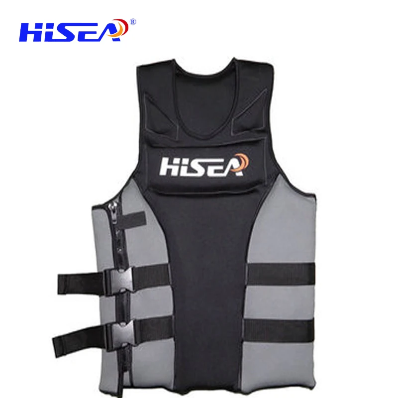 

Hisea adult lifejacket Swim Kayak Lifesaving Vest Buoyancy Aid Sailing Kayak Drifting size xs to 3xl