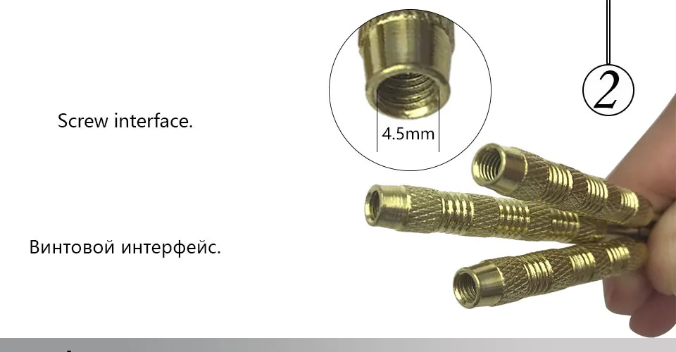 Easytoday 9Pcsset High Quality Darts Barrel Iron Plated Copper Professional Darts Accessories Darts Steel Tip Set (2)