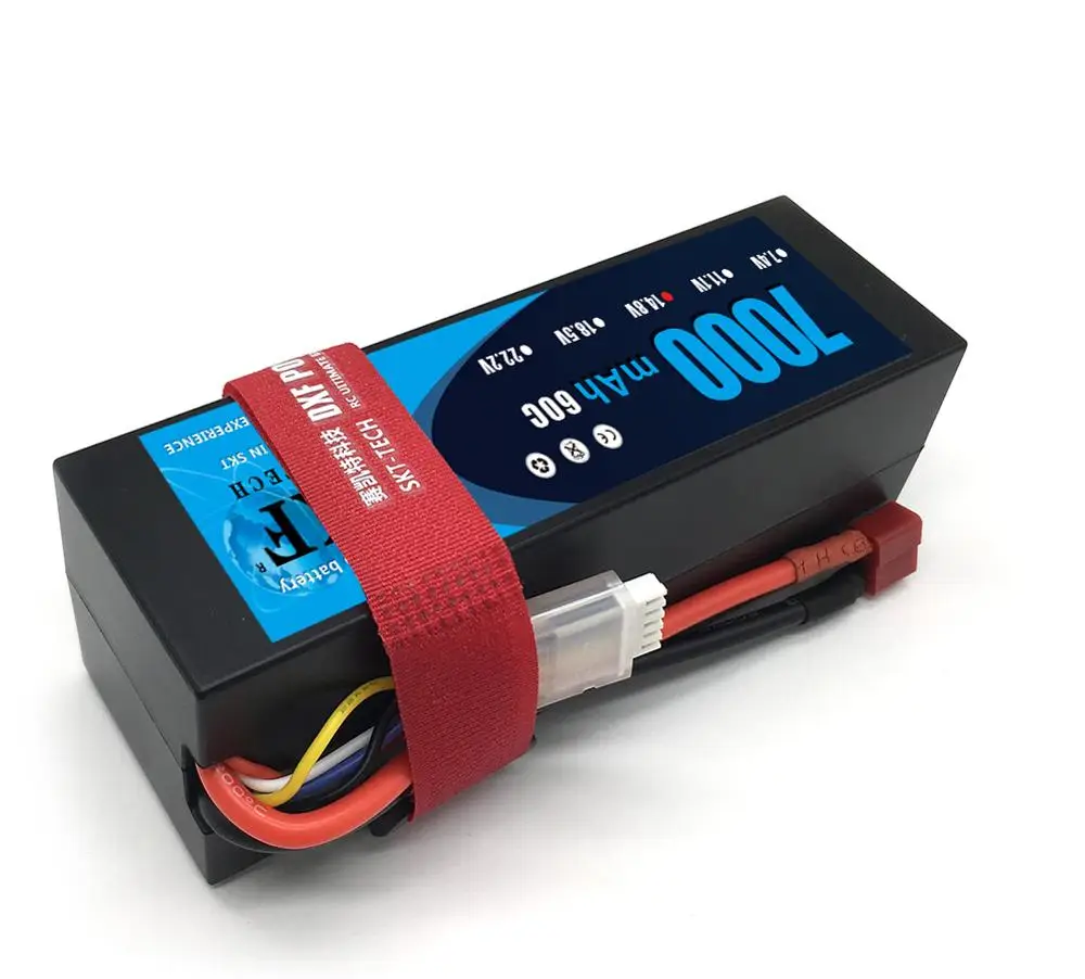 DXF POWER 7000mAh Lipo 4S 14,8 V 60C 120C жесткий чехол литий-полимерная батарея для RC автомобиля Лодка Дрон робот FPV грузовик