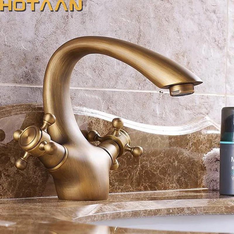 

HOTAAN New Hot selling,. Antique Brass basin faucet, bathroom faucet ,basin mixer , basin sink tap,torneira YT-5091
