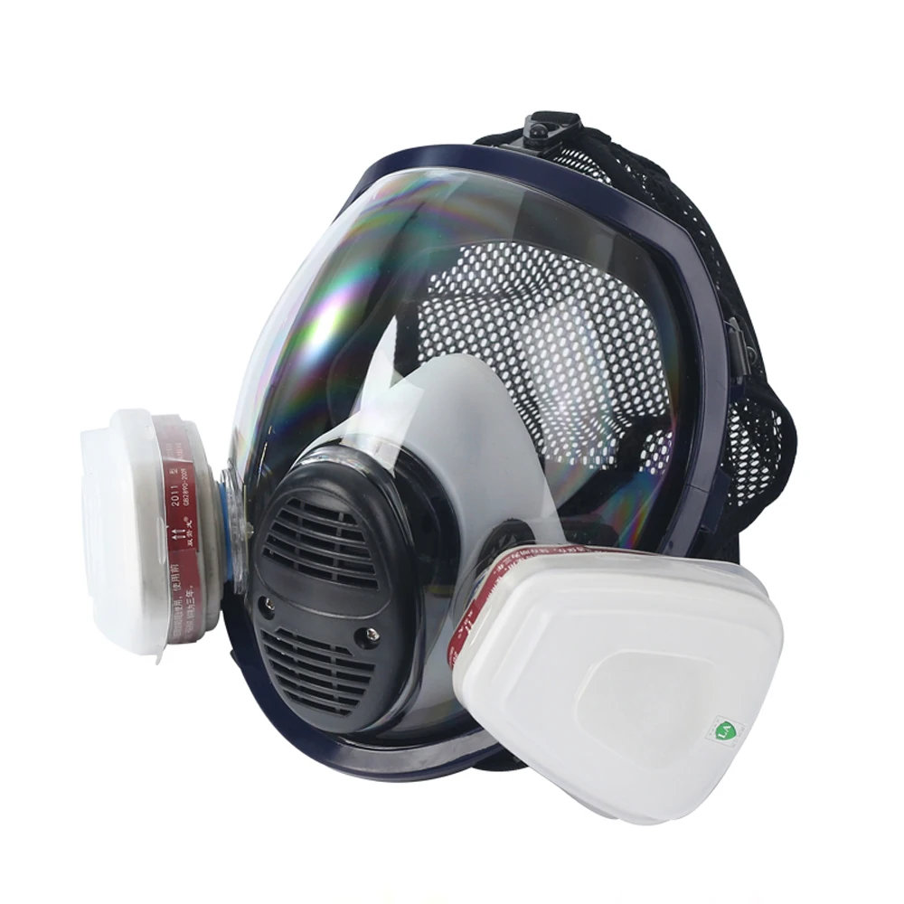 Новое поступление анти-противогаз химической промышленности картина распыления пестицидов RespiratorFilter пыль маска для лица заменить 3M 6800