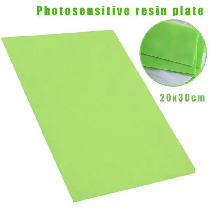 20x30cm Resin Stamp Making DIY Photopolymer Plate Craft Letterpress Polymer YU-Home