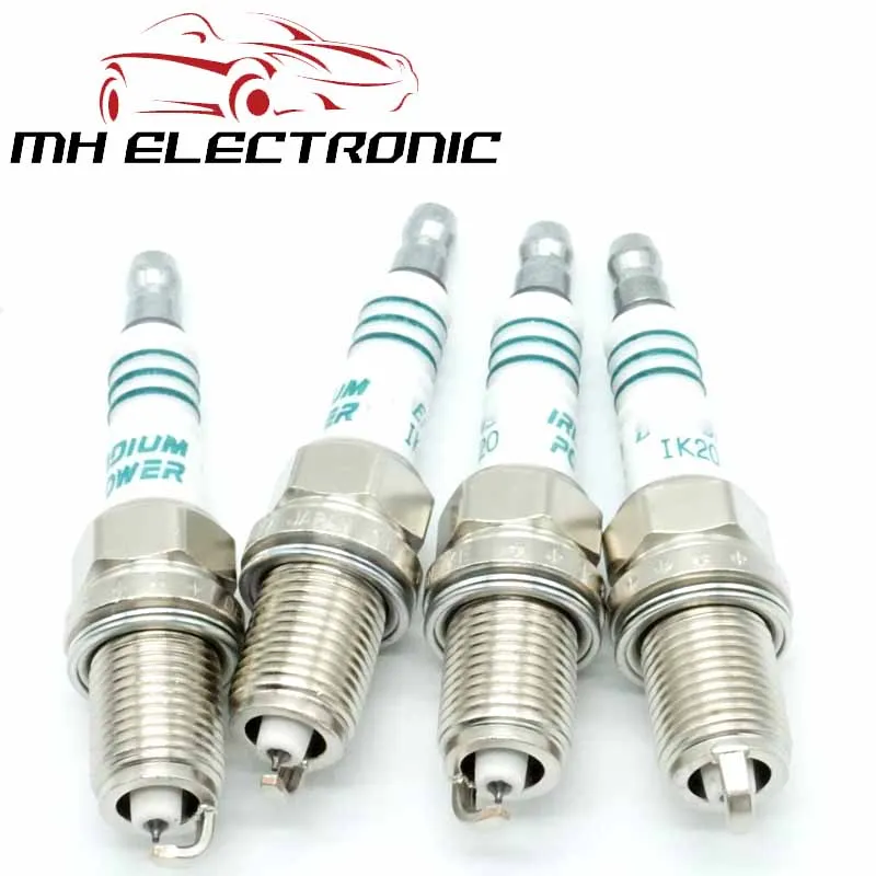 MH Электронный 4 шт./лот IK20 5304 IK20-5304 IK205304 иридиевая Свеча зажигания для Volkswagen mitsubishi, toyota Audi