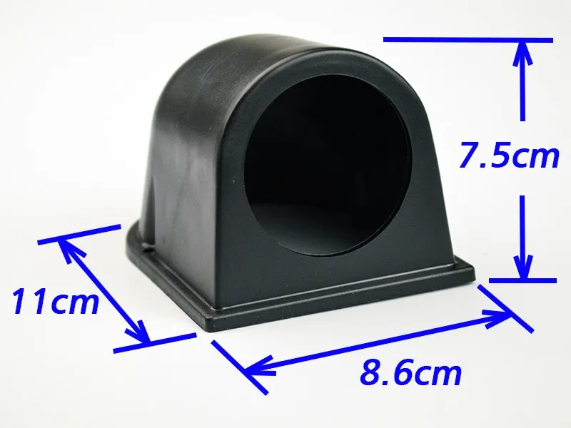 2 дюйма(52 мм) блок калибровки Универсальный черный один автомобильный держатель измерителя для Авто тире крепление