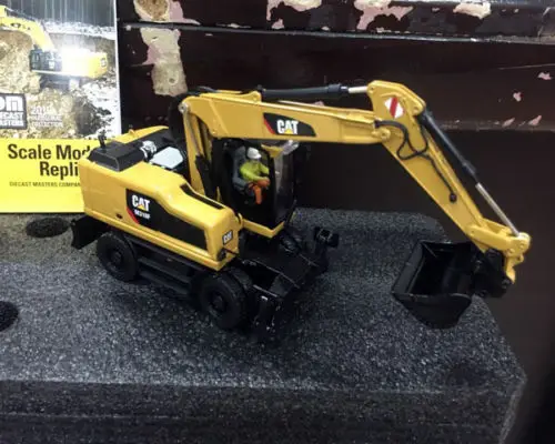 Caterpillar Cat M318F колесный экскаватор 1/50 масштаб металлические модели строительства