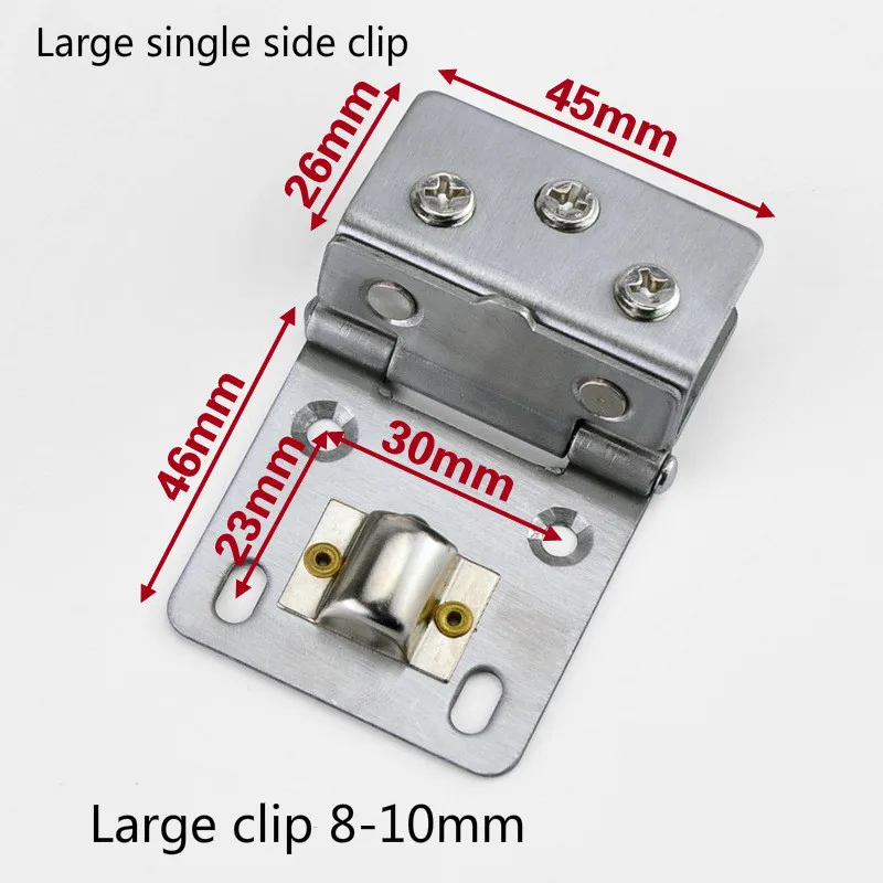 Large single clip