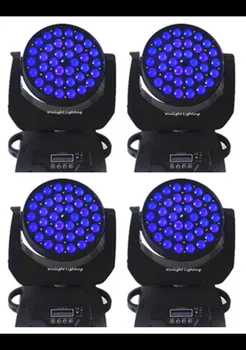 

New Arrival ( 8 pcs / lot ) Free Shipping 6 in 1 RGBWAP 36*18W Led Moving Head Zoom DJ Lighting Moving Head Wash Zoom Light